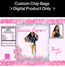 Load image into Gallery viewer, Party Favor Chip Bags (Digital File) Coming Soon !
